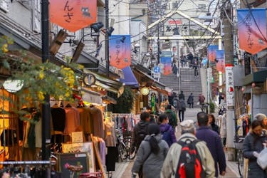 3 uur durende foodtour door de oude binnenstad van Tokio